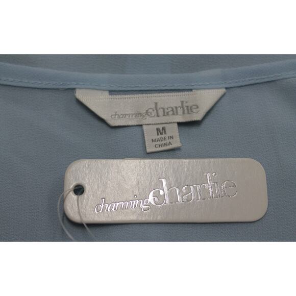 *NEW* CHARMING CHARLIE BELLE DE JOUR BLOUSE - Picture 3 of 5